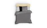 Plain - Grey, Black - Grey Black