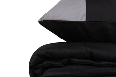 Plain - Black, Grey - Black Grey