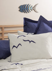 Larum - Dark Blue - Dark Blue White