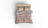 Urla - Beige - Beige Red Salmon Green