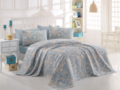 Tuval - Blue - Blue White