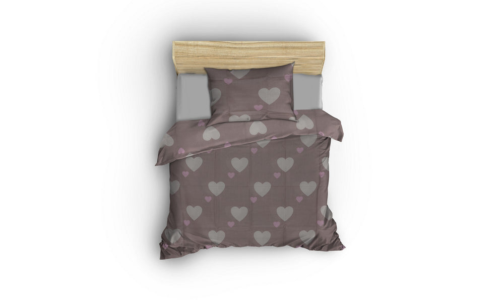 Herz - Dusty Rose - Dusty Rose White