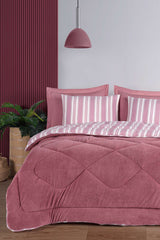 Soft Line - Claret Red