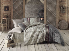 Basilisk - Cream Beige Grey Claret Red White
