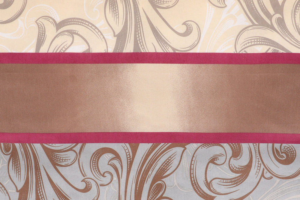 Basilisk - Cream Beige Grey Claret Red White