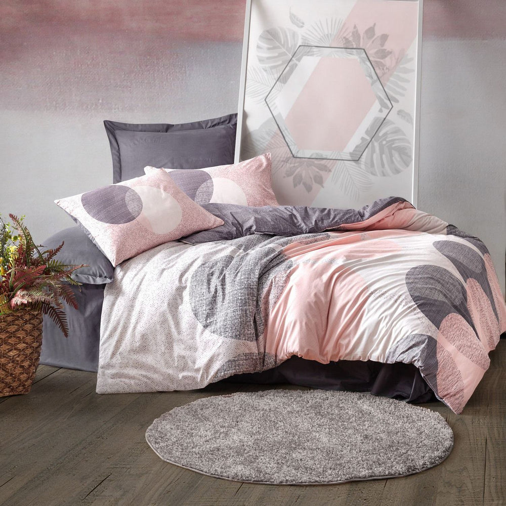 Leron - Grey - Grey Pink White