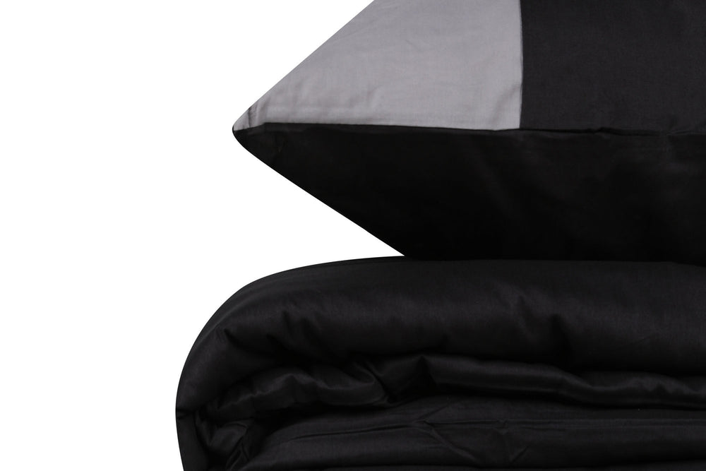 Plain - Black, Grey - Black Grey