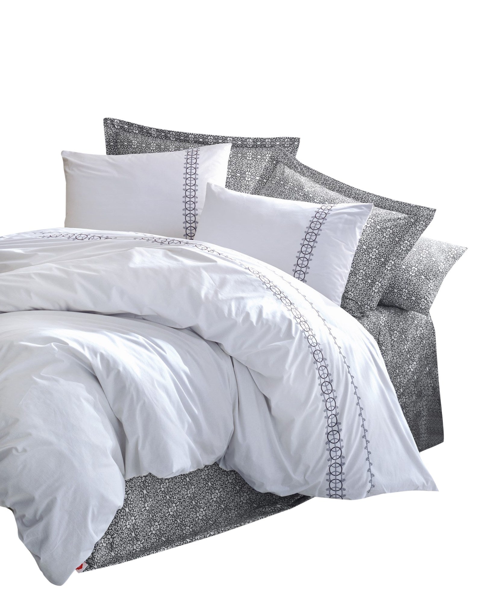 Paola - Grey - Grey White