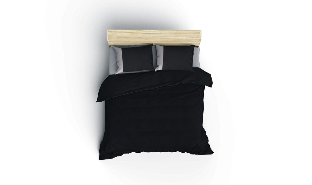 Plain - Black, Grey - Black Grey