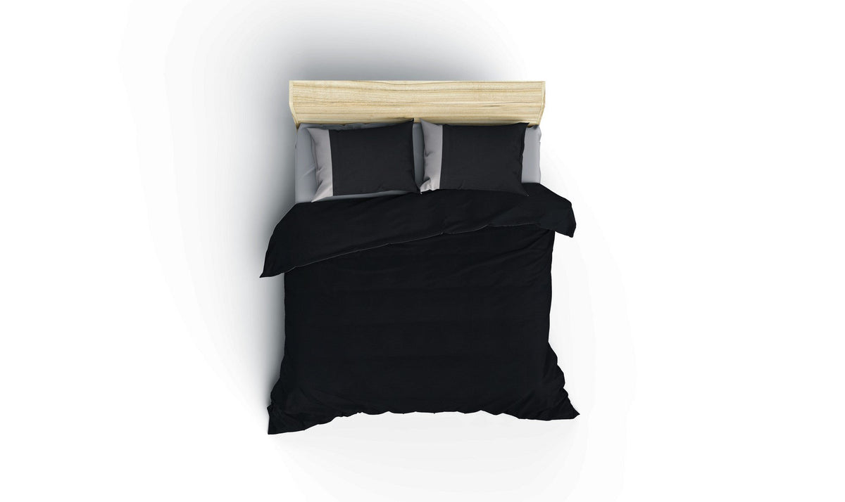 Plain - Black, Grey - Black Grey