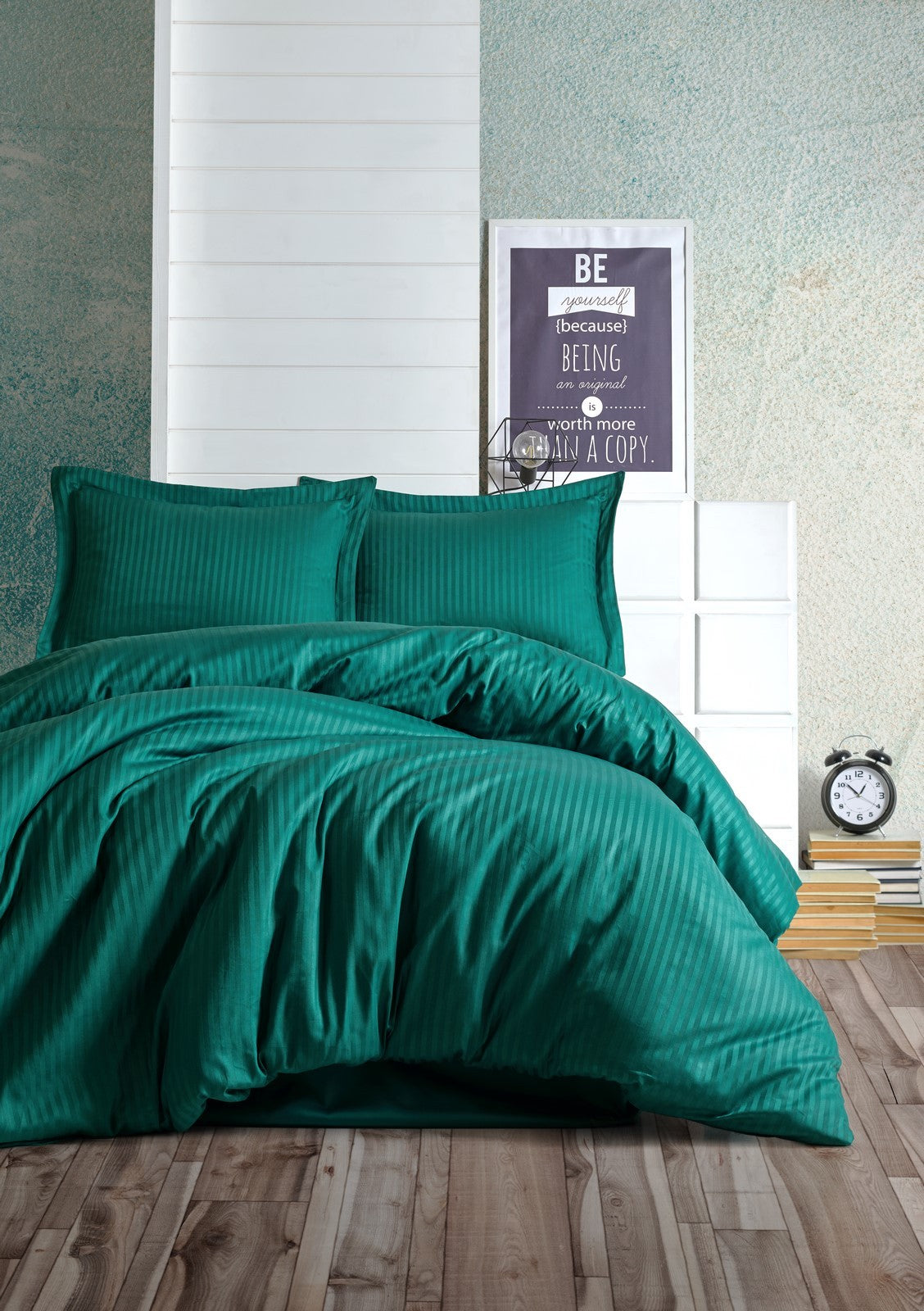 Stripe - Petrol Green