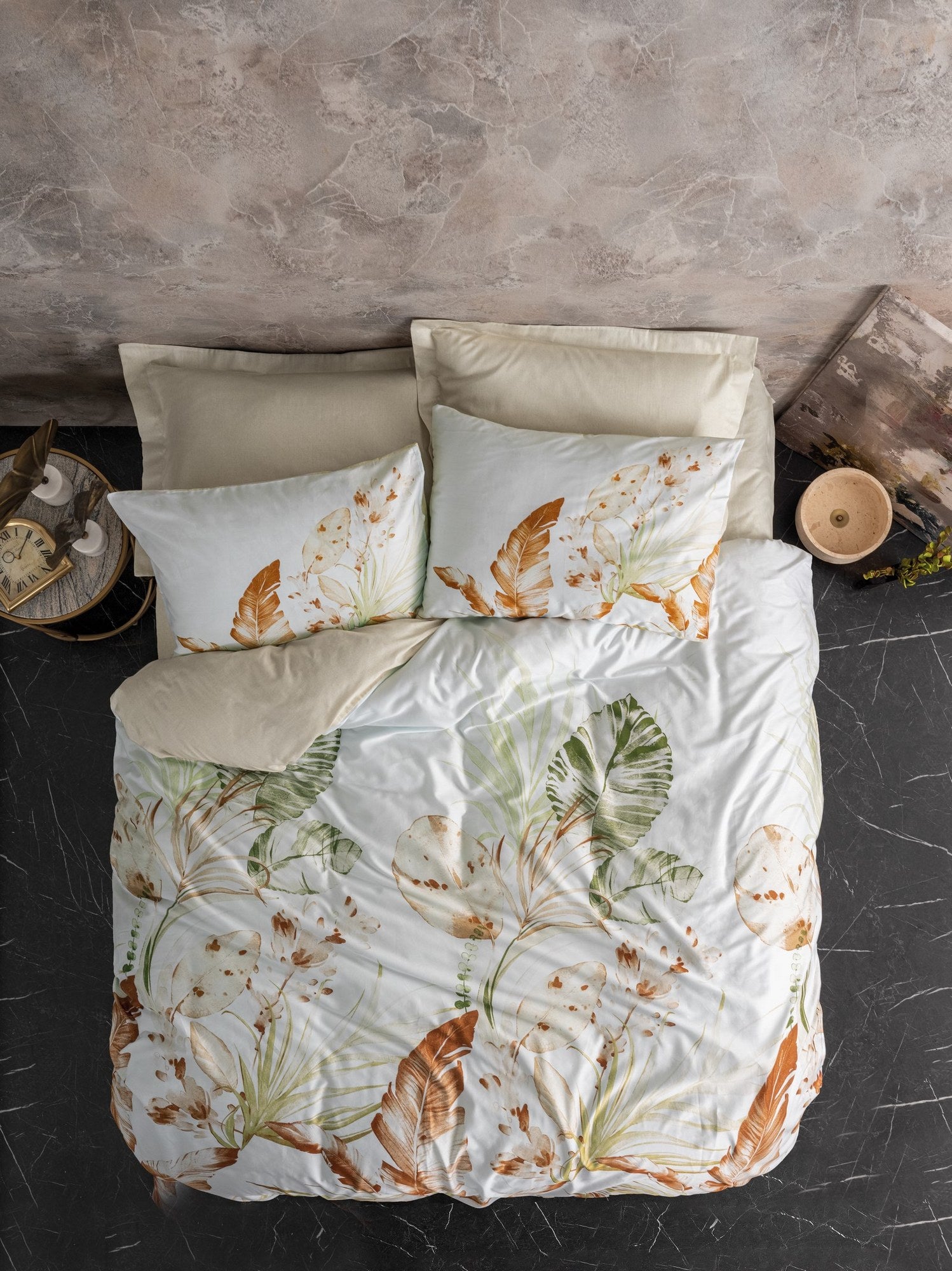 Luster - Beige - Beige White Green