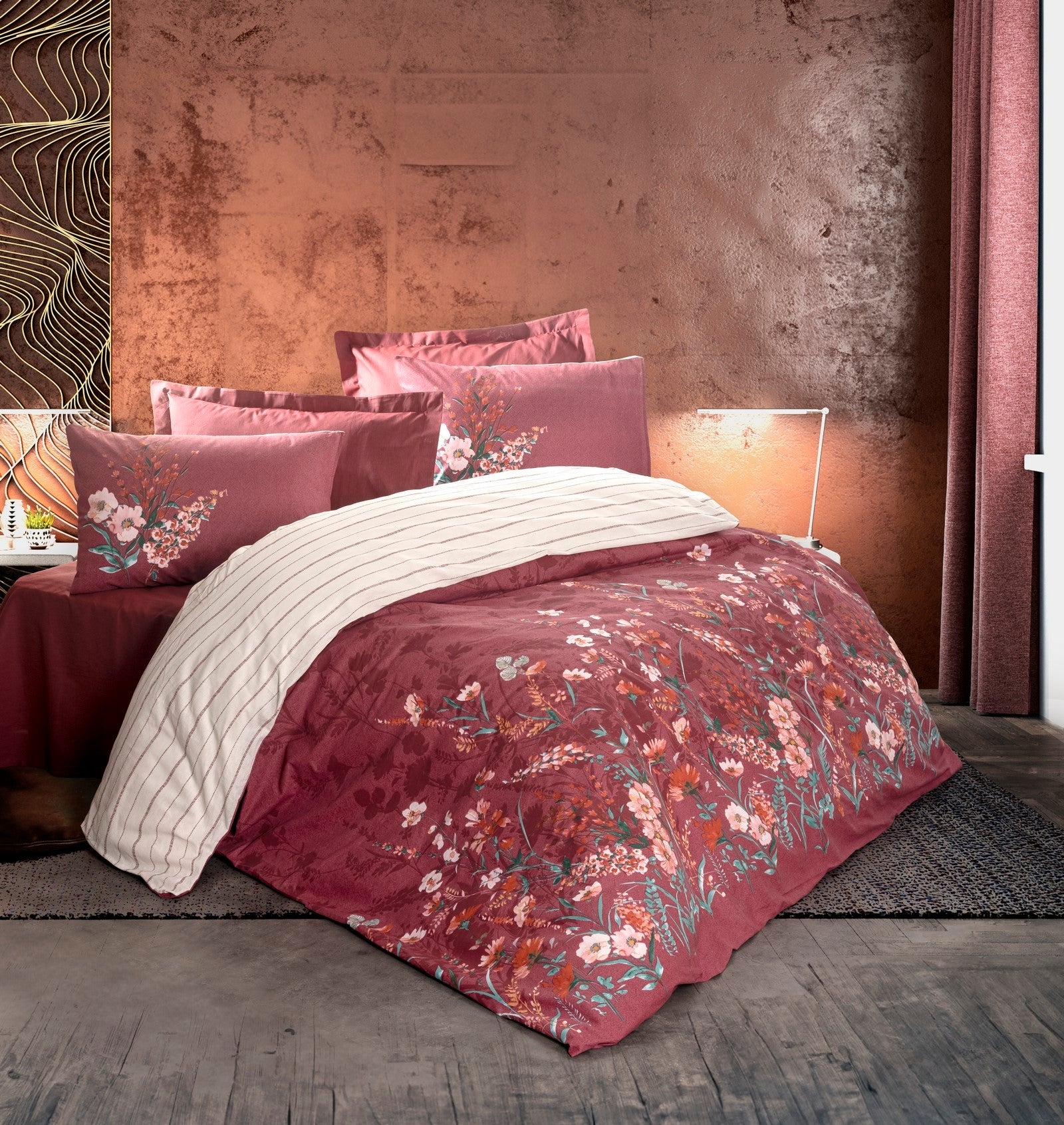 Vina - Claret Red