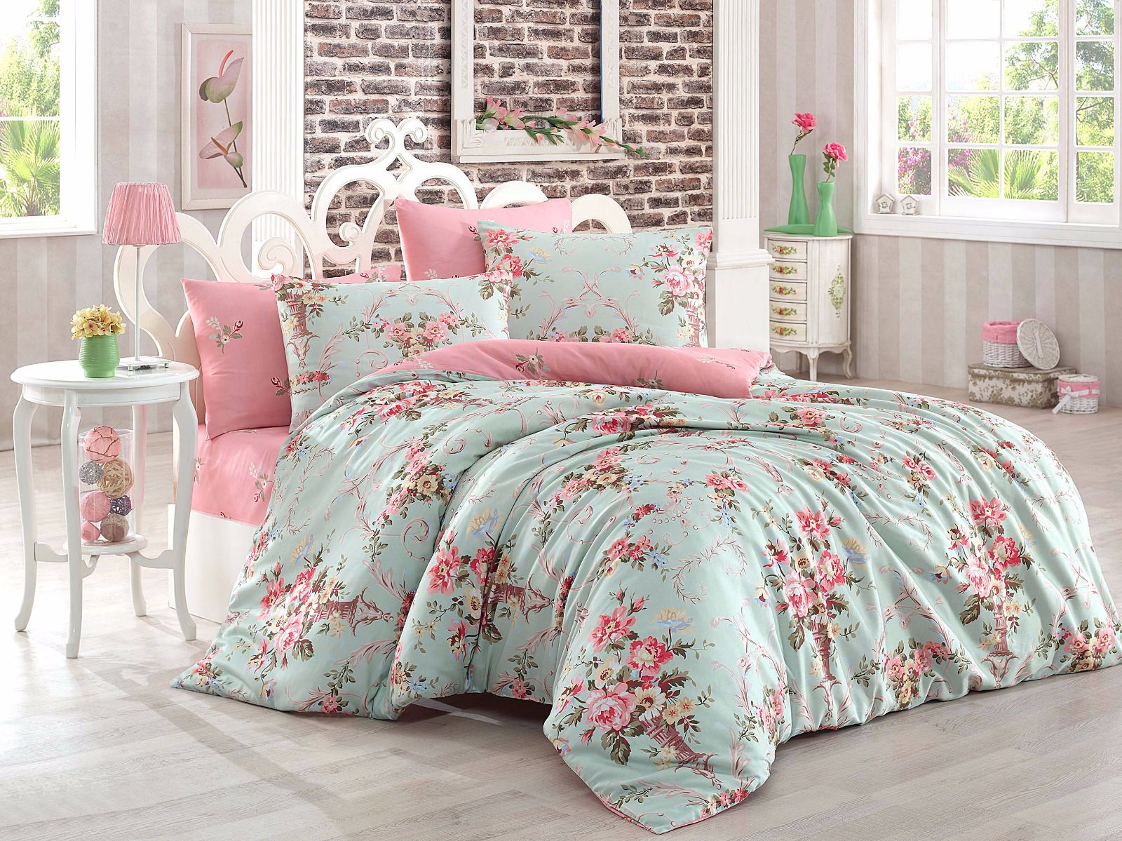 Alanur - Mint - Mint Pink Yellow Green