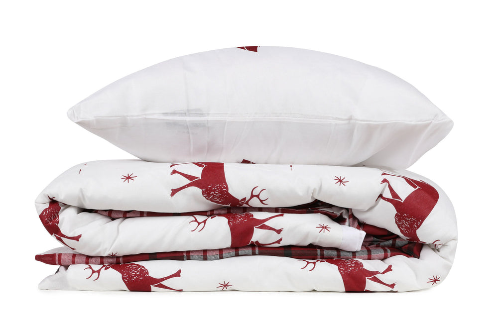 Geyik - Claret Red - Claret Red White