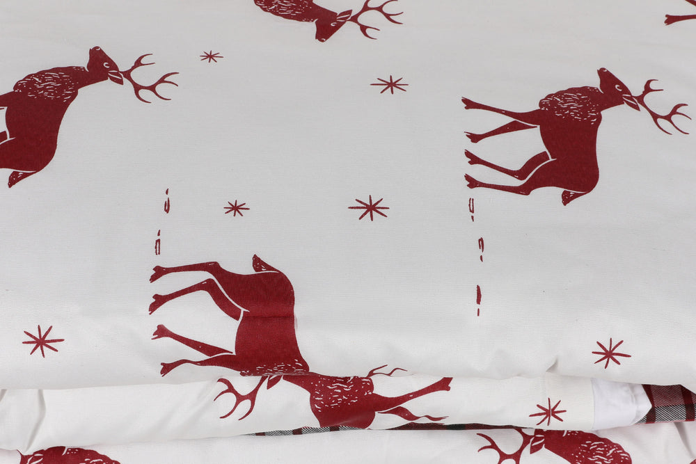 Geyik - Claret Red - Claret Red White