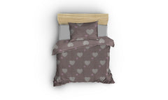 Herz - Dusty Rose - Dusty Rose White