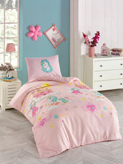 Unicorn Dreams - Pink - Pink Blue White Yellow