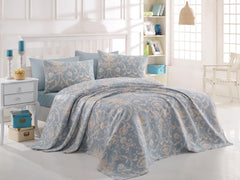 Tuval - Blue - Blue Cream