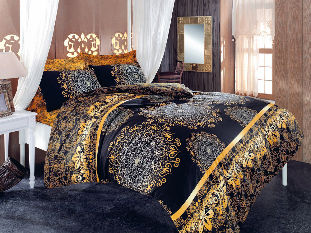 Osmanlı - Yellow - Black Yellow Beige Brown