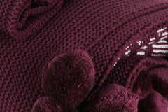 Ponpon Tree - Claret Red