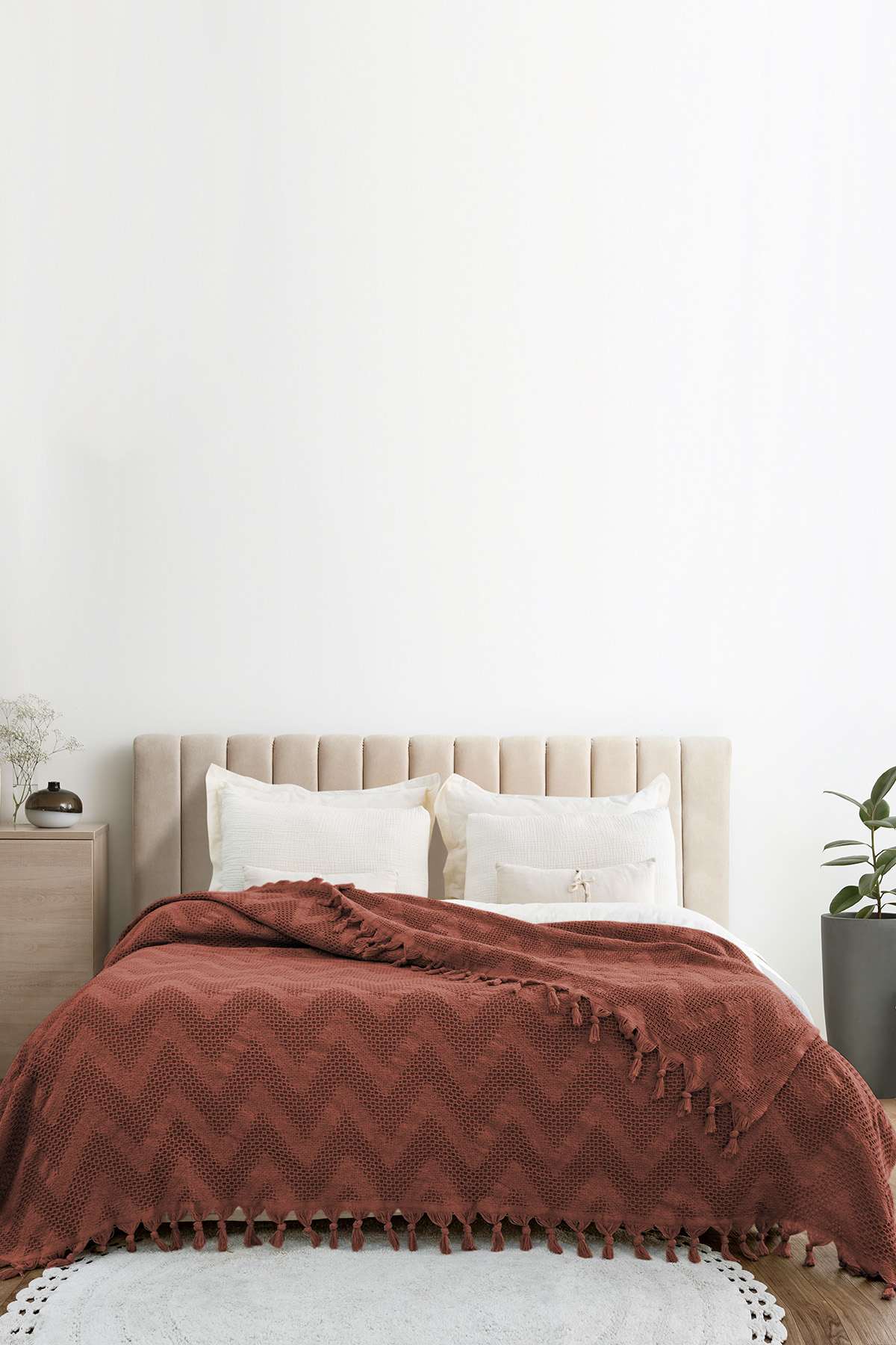 Naomi - Tile Red