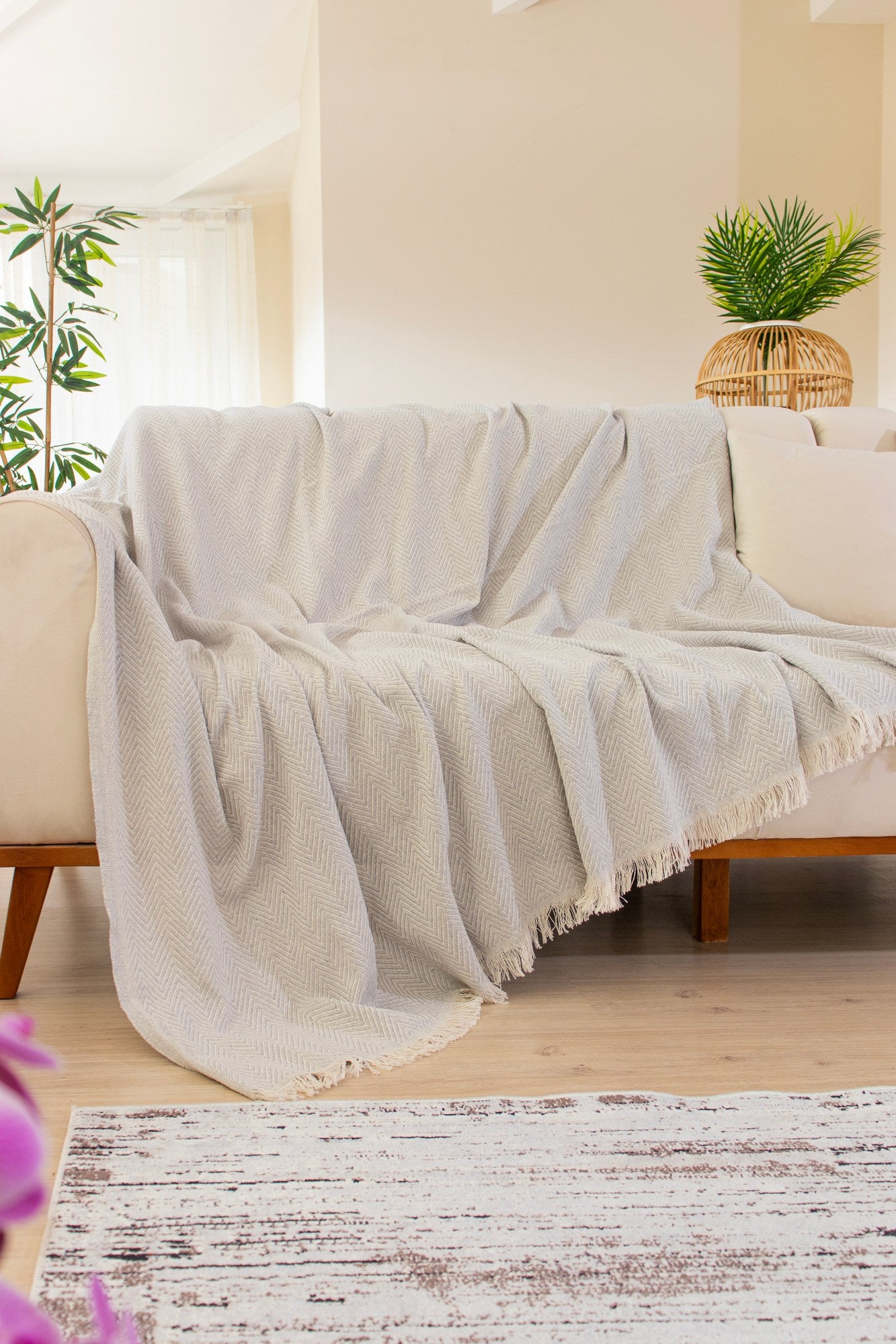 Woven Cozy - Grey