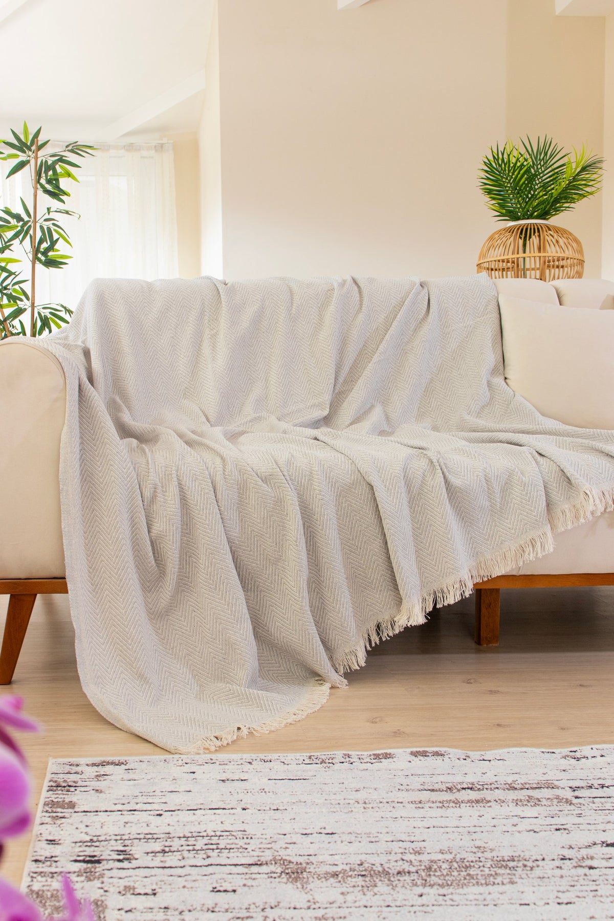 Woven Cozy - Grey